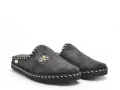 La Maison De L Espadrille Chaussons 6865 8 Noir Chaussons Homme