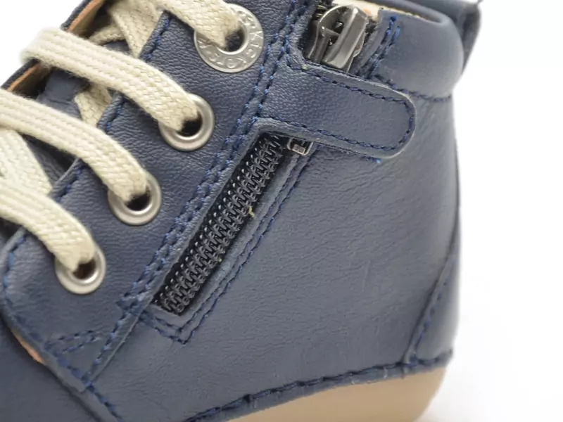 Kickers SONIZIP Bleu Bébé Garçon