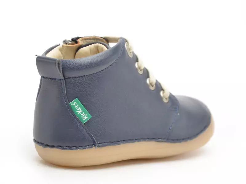 Kickers SONIZIP Bleu Bébé Garçon