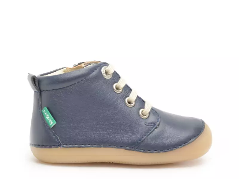 Kickers SONIZIP Bleu Bébé Garçon
