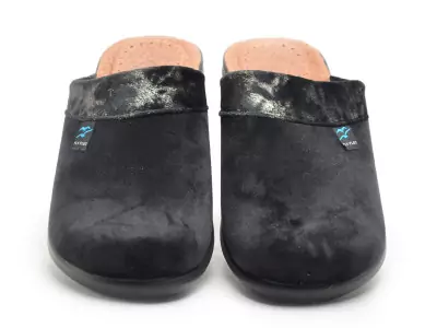 FOLIANE Noir Chaussons Femme