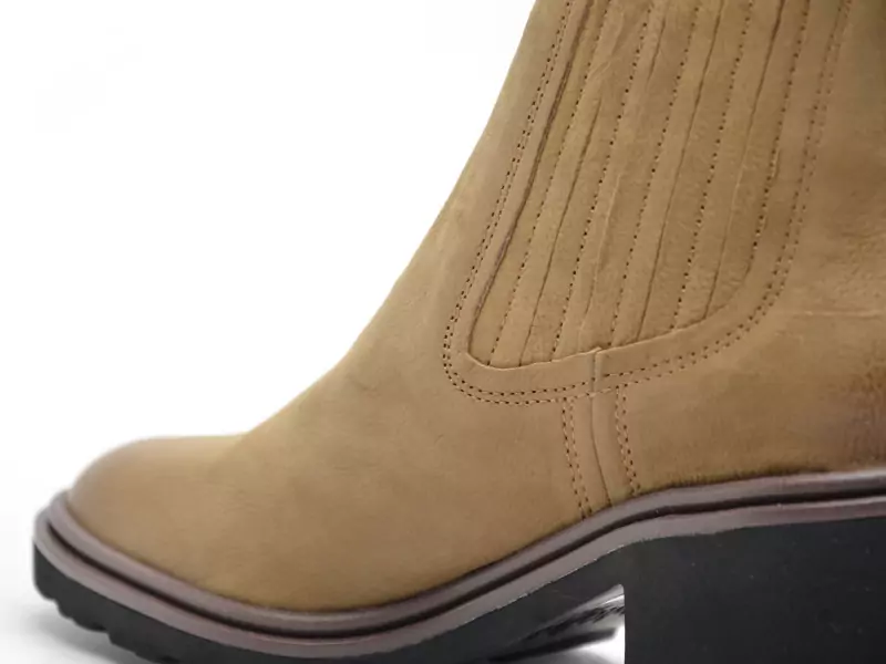 Mamzelle NICAM Beige Boots et Bottines à Talons Femme