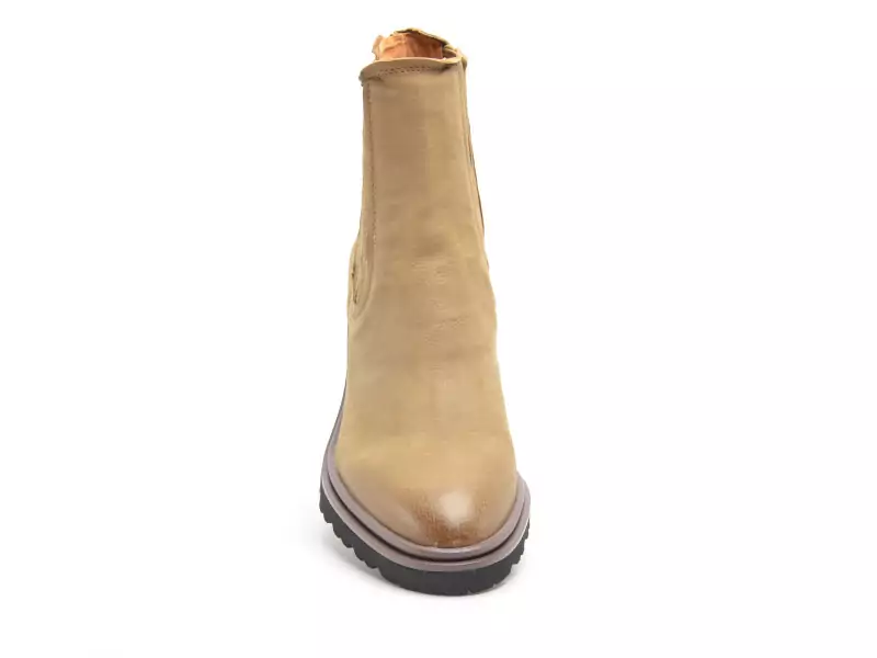 Mamzelle NICAM Beige Boots et Bottines à Talons Femme