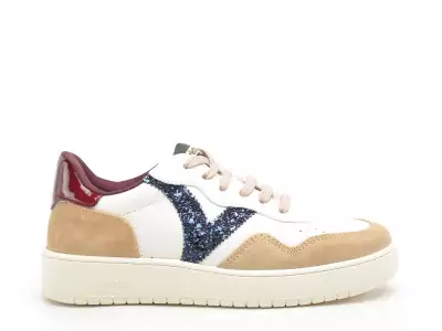 Baskets MADRID SER BOREGU Multicolore Baskets Basses Femme