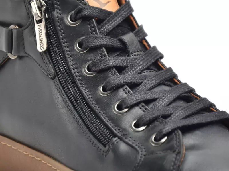 Pikolinos LANZAROTE W7B8868 Noir Boots et Bottines Plates Femme