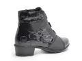 Rieker Y0764 Noir Boots et Bottines Plates Femme
