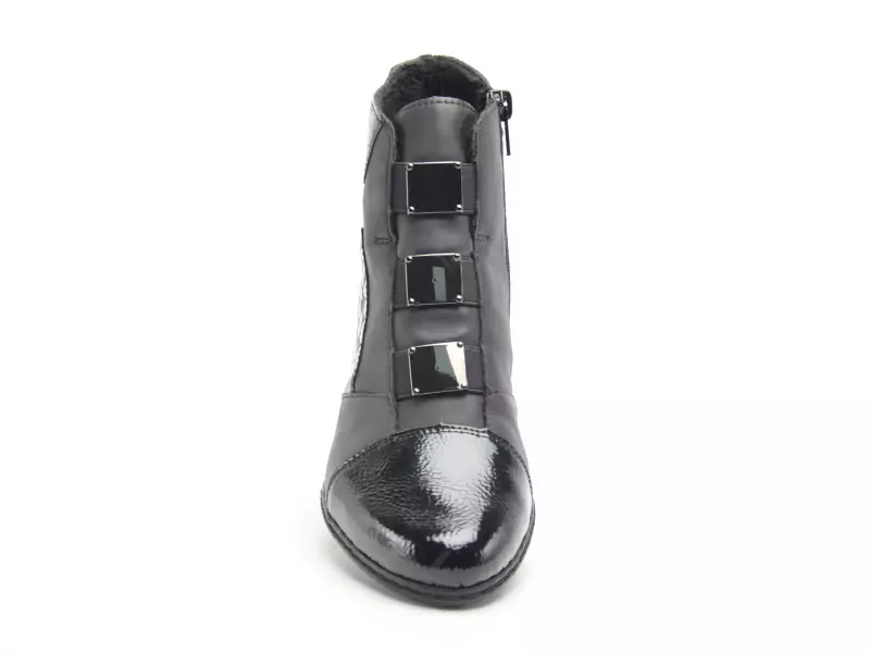Rieker Y0764 Noir Boots et Bottines Plates Femme