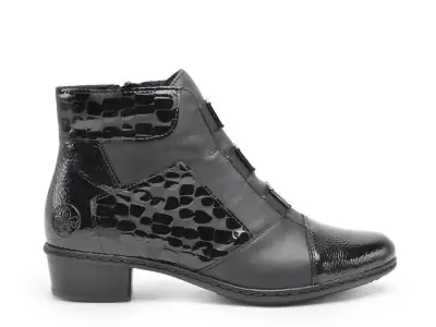 Y0764 Noir Boots et Bottines Plates Femme