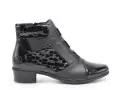 Rieker Y0764 Noir Boots et Bottines Plates Femme