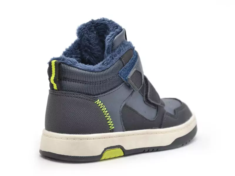 Bellamy MIKA Noir Baskets Montantes Garçon