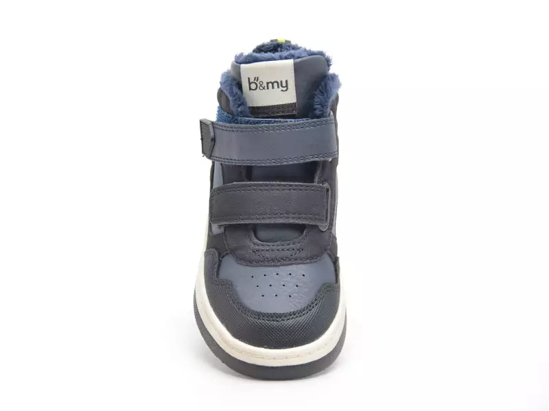 Bellamy MIKA Noir Baskets Montantes Garçon