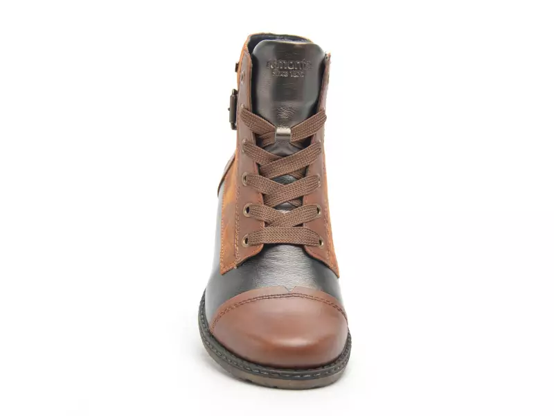 Remonte D4381 Marron Boots et Bottines Plates Femme