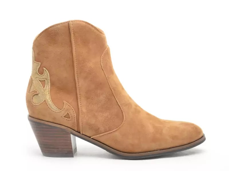 Mamzelle TATOU Marron Boots et Bottines à Talons Femme