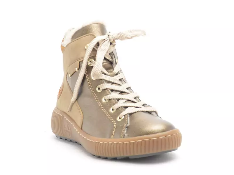 Rieker Z6614 Bronze Basket Montante Femme