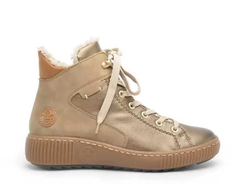 Rieker Z6614 Bronze Basket Montante Femme