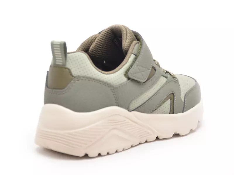 Skechers 403640L Kaki Baskets Basses Garçon