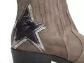 Gr MILOU Gris Boots et Bottines à Talons Femme