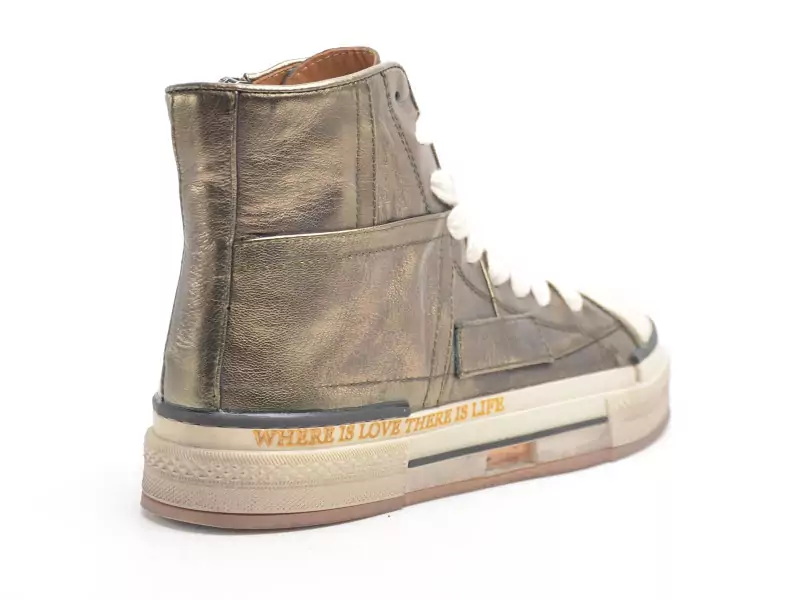 Rebecca white XY51 516V5 Bronze Boots et Bottines Plates Femme