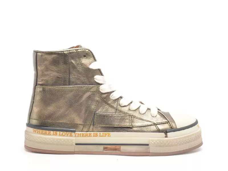 Rebecca white XY51 516V5 Bronze Boots et Bottines Plates Femme