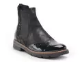 Gr TIACLE Noir Boots et Bottines Plates Femme