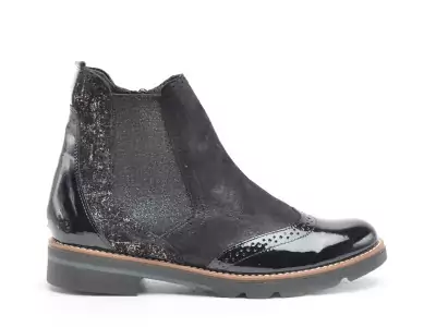 TIACLE Noir Boots et Bottines Plates Femme