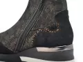 Gr SIROCO Noir Boots et Bottines à Talons Femme