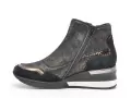 Gr SIROCO Noir Boots et Bottines à Talons Femme