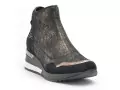 Gr SIROCO Noir Boots et Bottines à Talons Femme