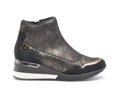 SIROCO Noir Boots et Bottines à Talons Femme