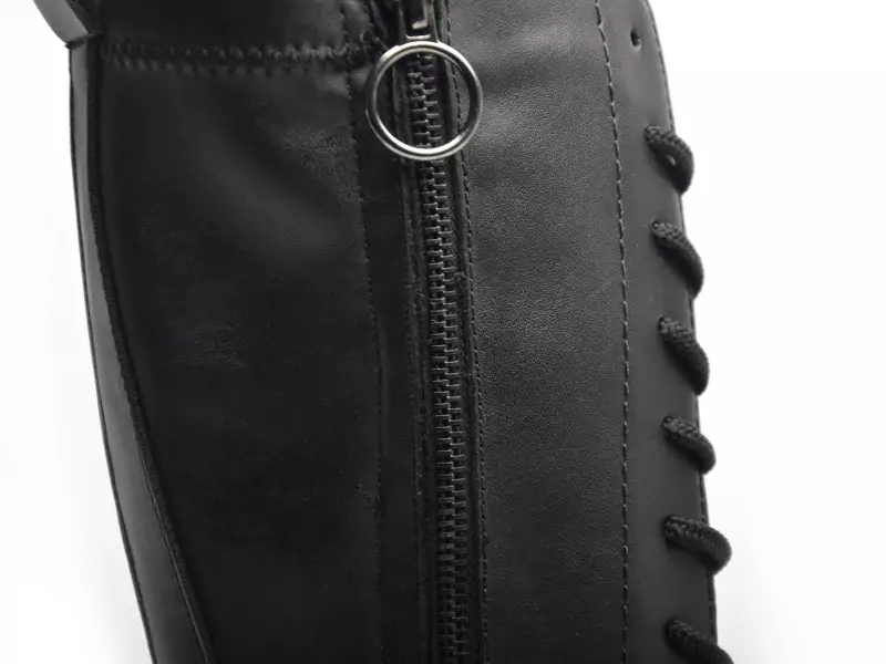 Remonte D2W71 Noir Bottes Plates Femme