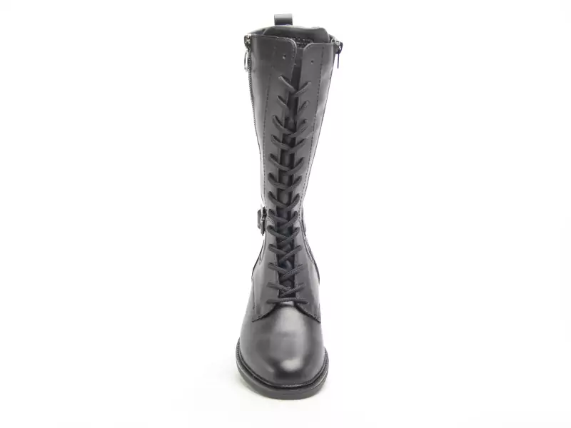 Remonte D2W71 Noir Bottes Plates Femme
