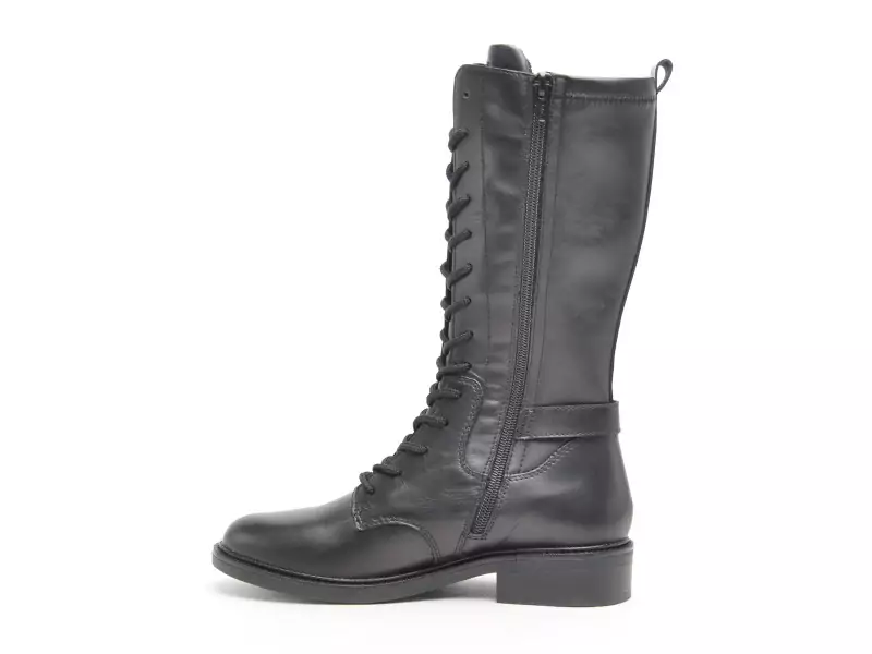 Remonte D2W71 Noir Bottes Plates Femme