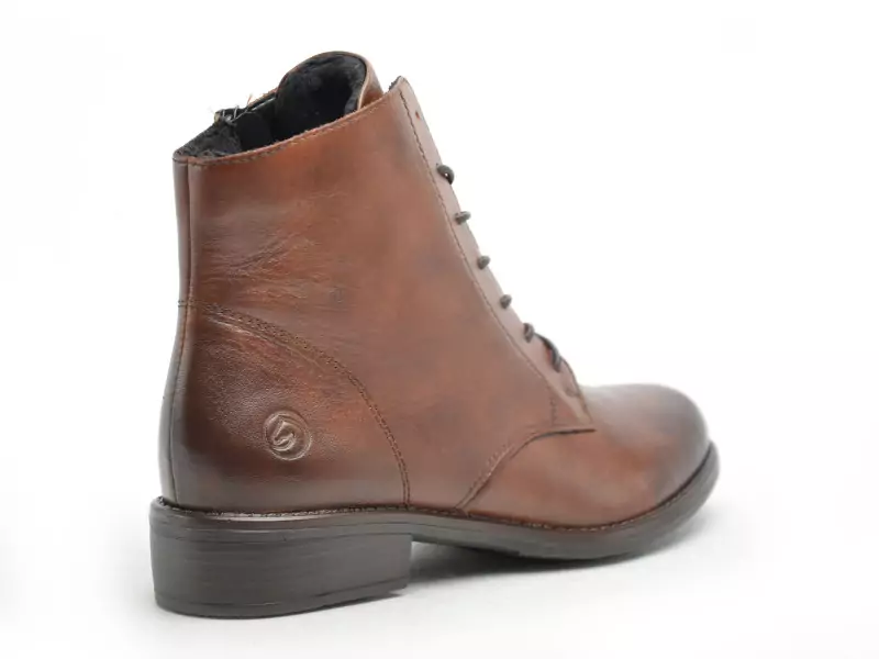 Remonte D0F73 Marron Boots et Bottines Plates Femme