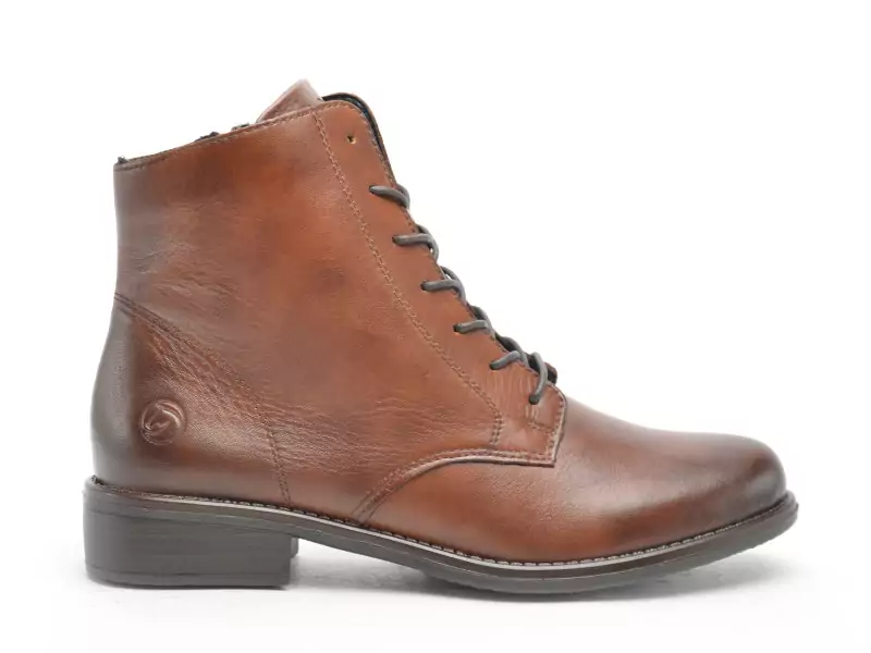 Remonte D0F73 Marron Boots et Bottines Plates Femme