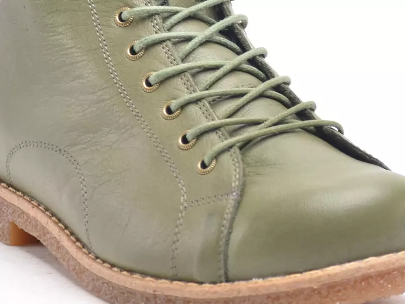 Andrea Conti 0340020 Kaki Boots et Bottines Plates Femme