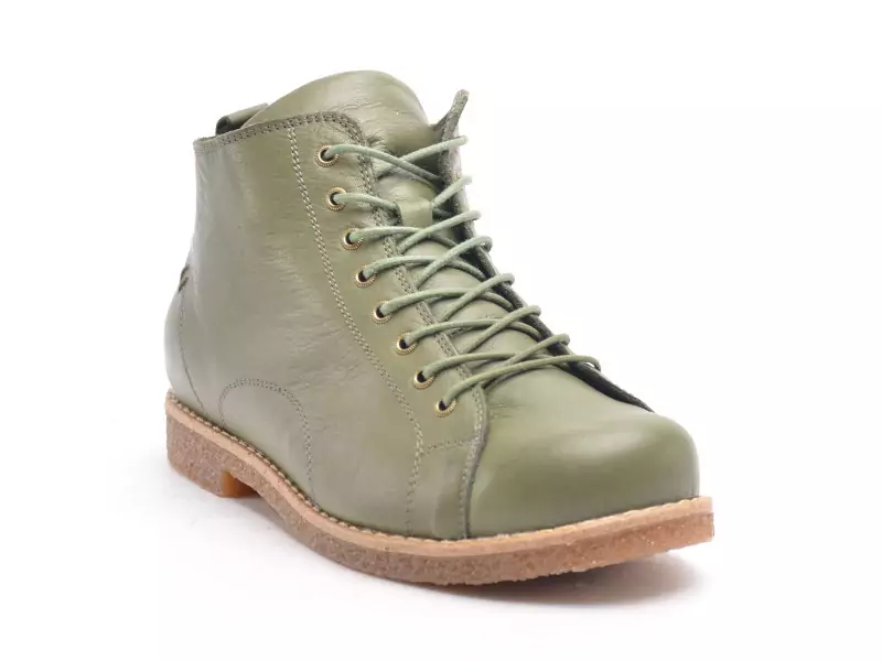 Andrea Conti 0340020 Kaki Boots et Bottines Plates Femme