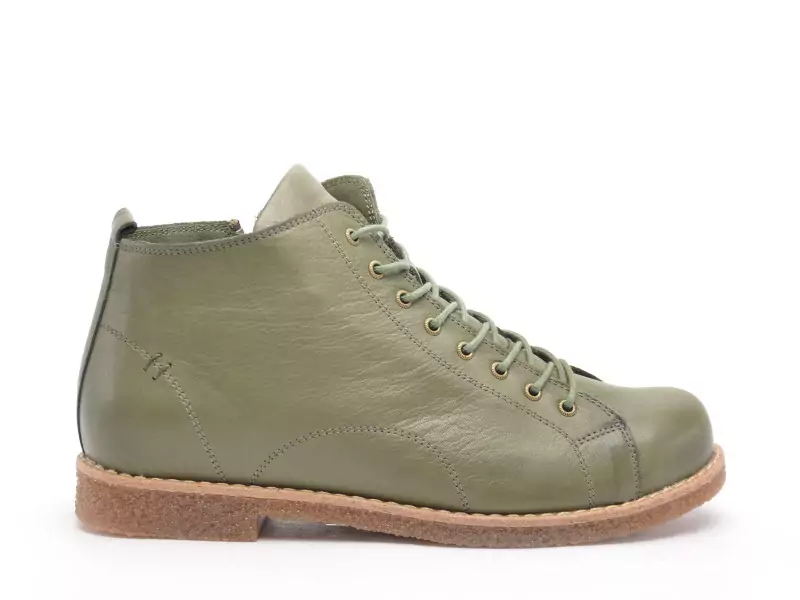 Andrea Conti 0340020 Kaki Boots et Bottines Plates Femme