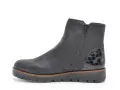 Rieker 44950 Noir Boots et Bottines Plates Femme