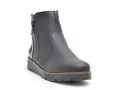 Rieker 44950 Noir Boots et Bottines Plates Femme