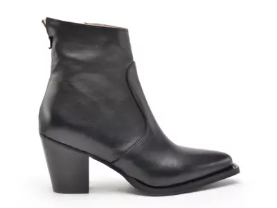 MELIA Noir Boots et Bottines à Talons Femme