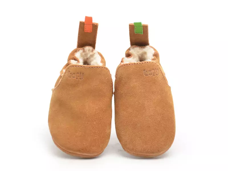 Bopy DAPURO Marron Chaussons Bébé