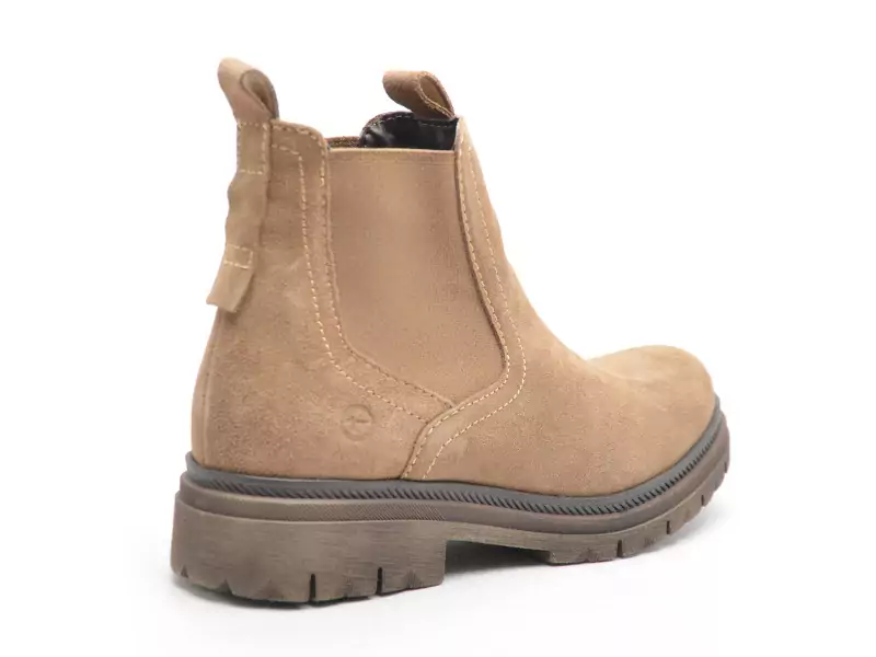 Tamaris 25407 45 Marron Boots et Bottines Plates Femme