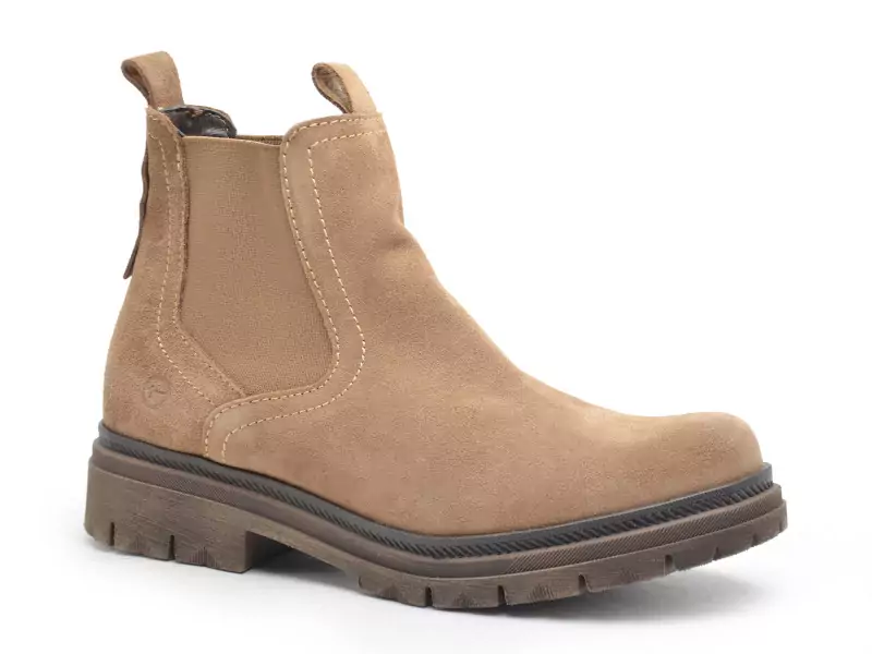Tamaris 25407 45 Marron Boots et Bottines Plates Femme