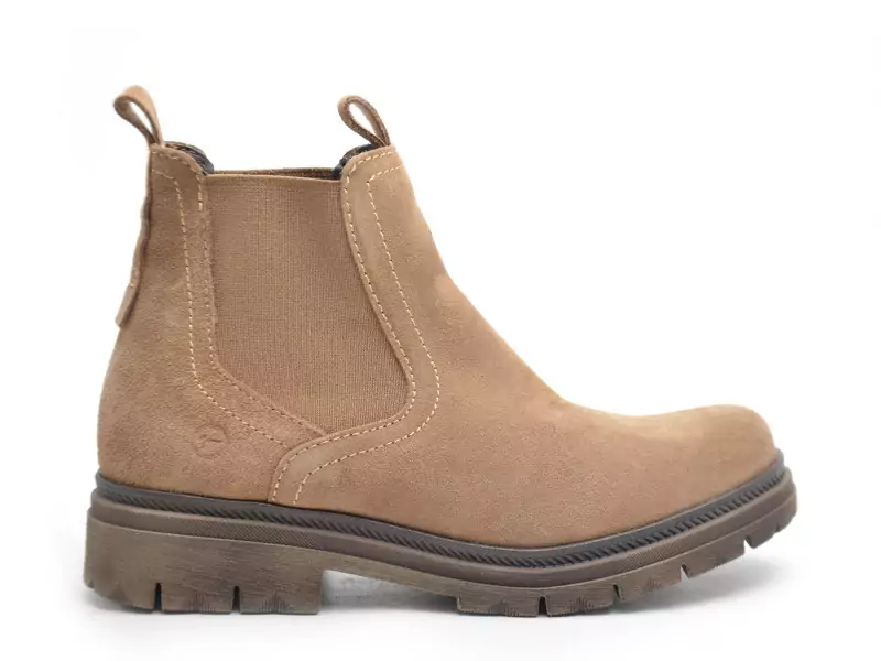 Tamaris 25407 45 Marron Boots et Bottines Plates Femme