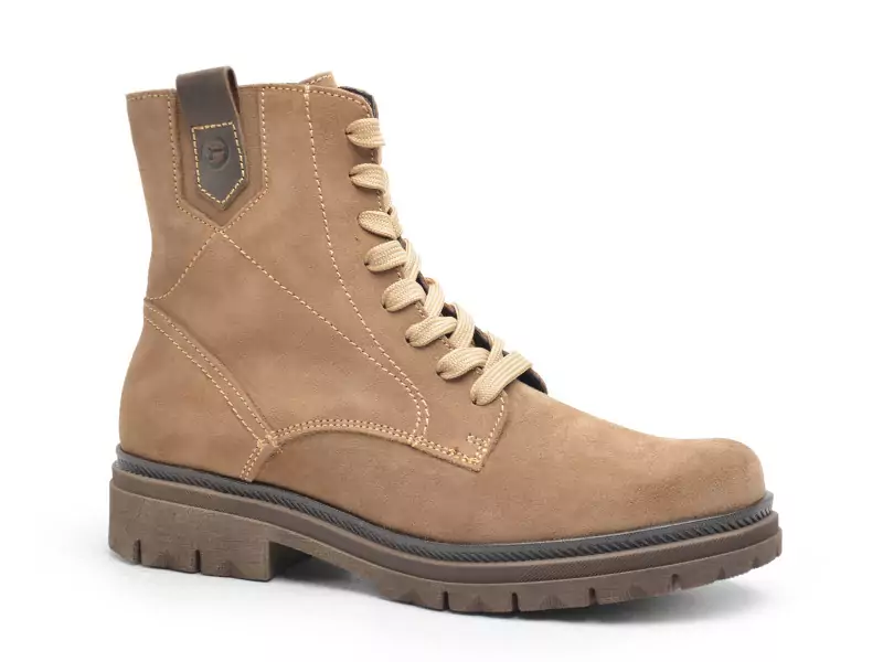 Tamaris 25217 45 Marron Boots et Bottines Plates Femme