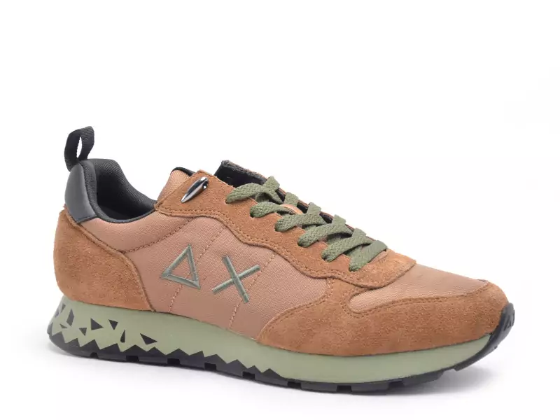  TOM SNAKE Z45104 Beige Baskets Basses Homme