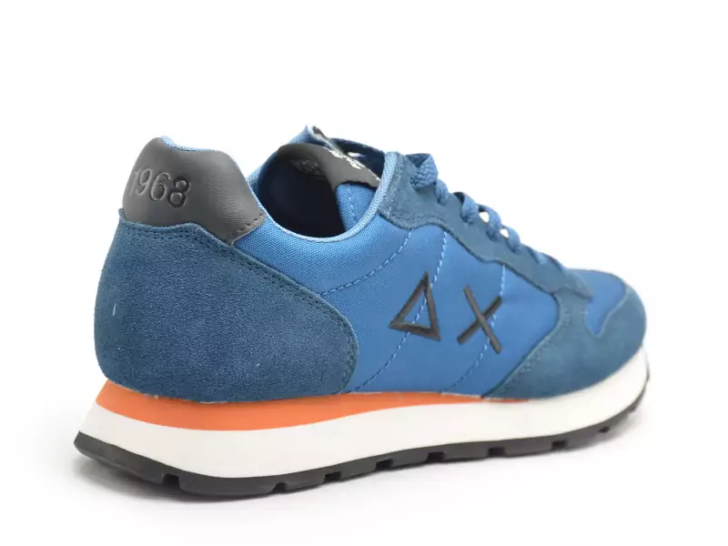  TOM SOLID Z45101 Bleu Baskets Basses Homme