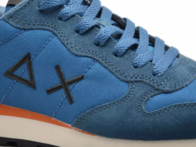 TOM SOLID Z45101 Bleu Baskets Basses Homme