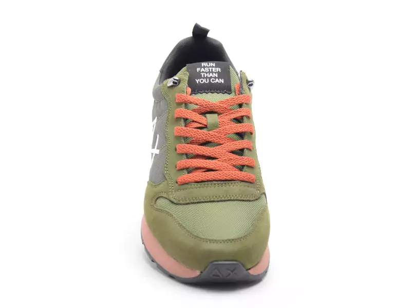  TOM SNAKE Z45104 Kaki Baskets Basses Homme