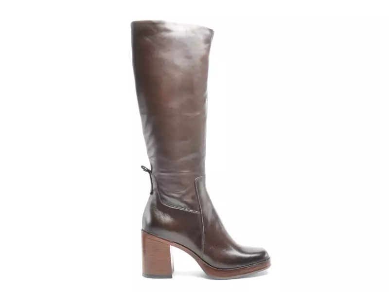 Mjus P96321 Marron Bottes à Talons Femme